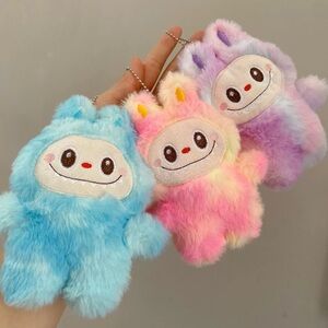 2PCs Multi-colors Labubu Toy Pendant-Large Stuffed Animal Monster Bunny-Lafufu